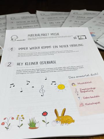 Vorschauseite 1 aus dem Materialpaket Frühling