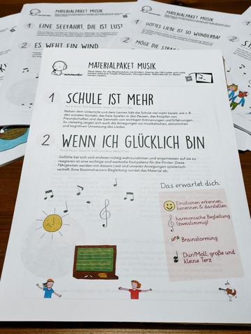Vorschauseite 1 aus dem Materialpaket Sommer